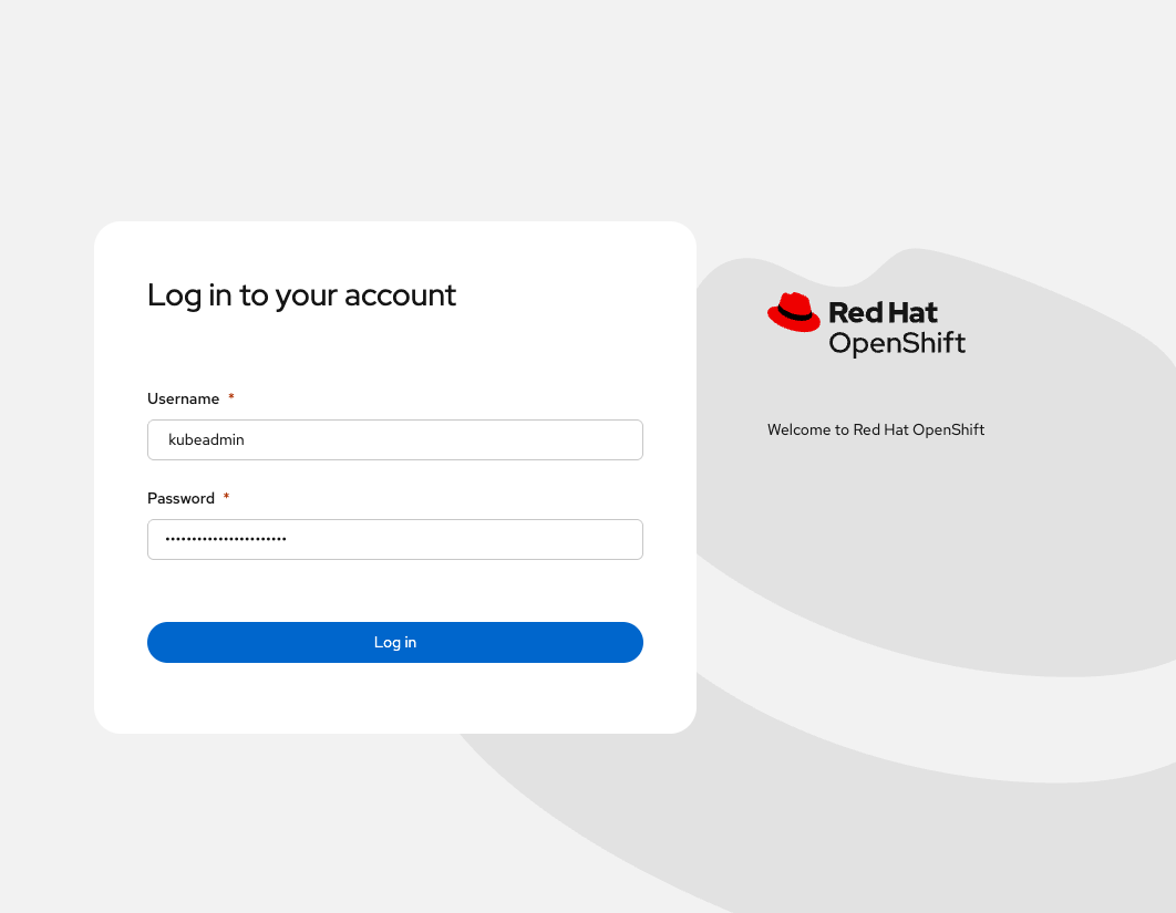 ARO login page